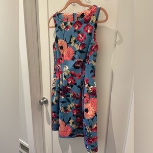 Vince Camuto Sleeveless Printed Floral Mini Dress Size 6